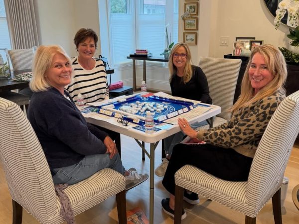 Taught a wonderful group of Mahj-curious ladies today—our table was full of tiles, learning, and (1)